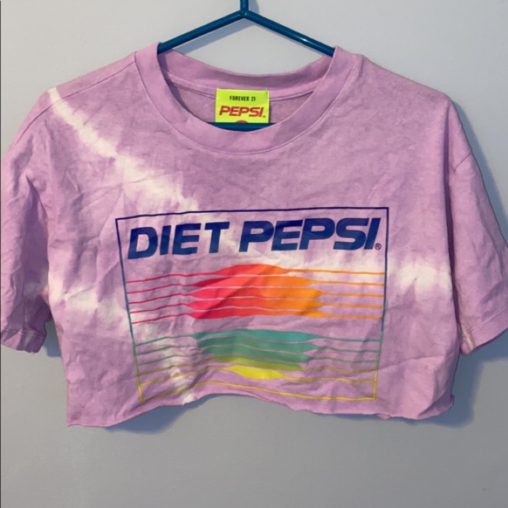 Diet Pepsi Cropped T-Shirt